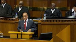South African president removes finance minister, rand falls