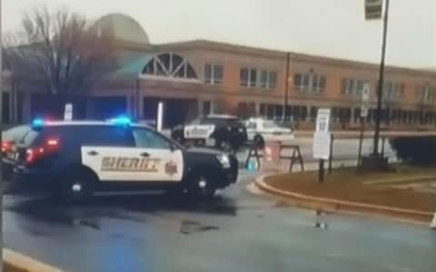 Emergency services attend Great Mills High School after shooting